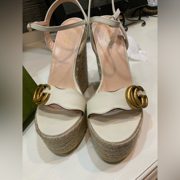 Gucci Leather Platform Espradrille 6 - Picture 5 of 16